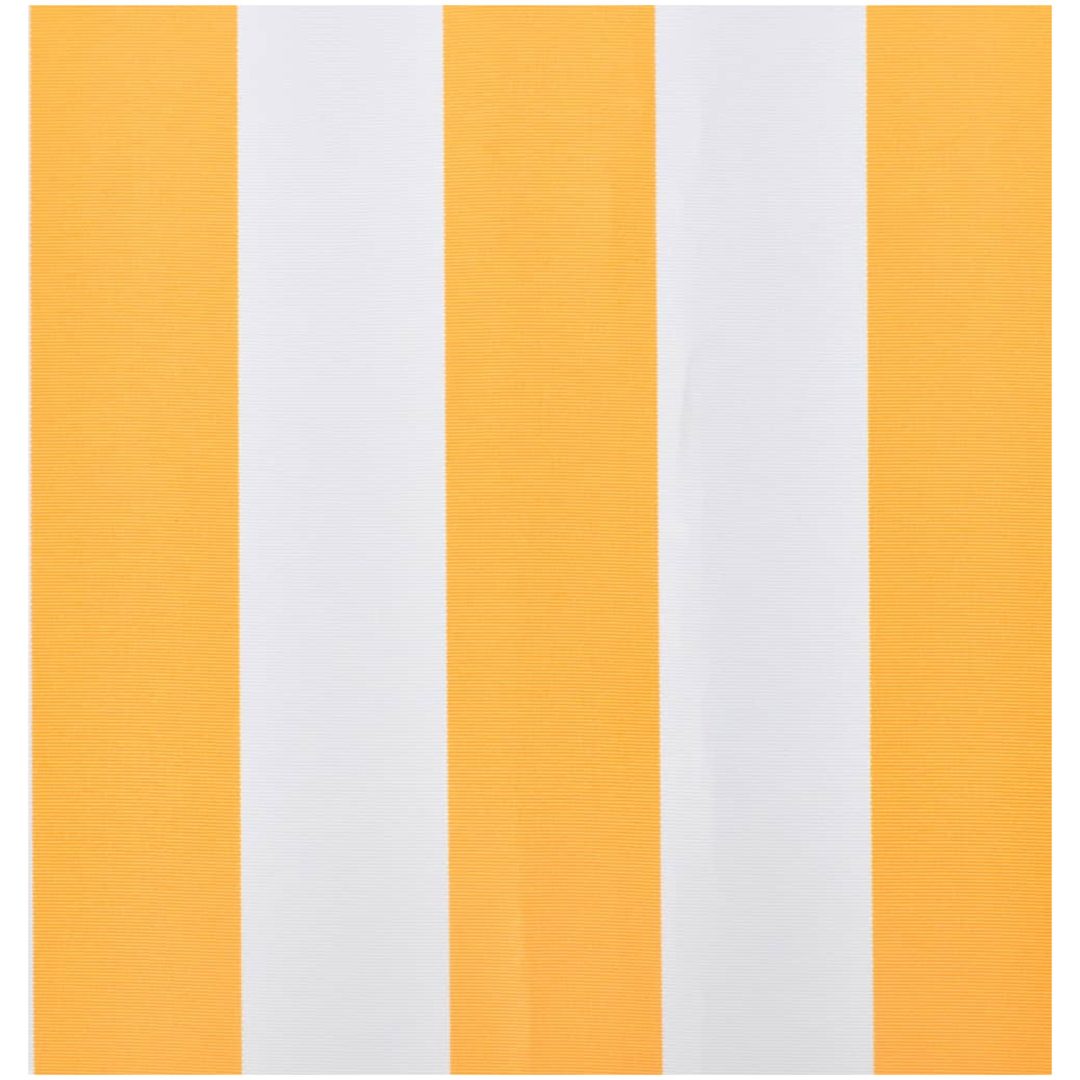 Markisduk orange & vit vidaXL 350 x 250 cm – bild 3