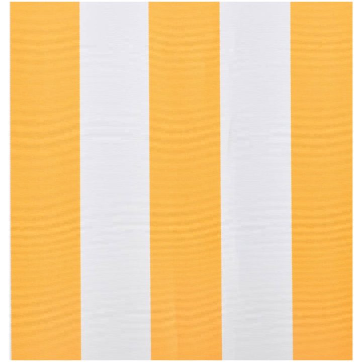 Markisduk orange & vit vidaXL 350 x 250 cm – bild 3