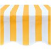 Markisduk orange & vit vidaXL 350 x 250 cm – miniatyr 4