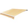 Markisduk solros gul & vit (utan ram) vidaXL 600 x 300 cm – miniatyr 2