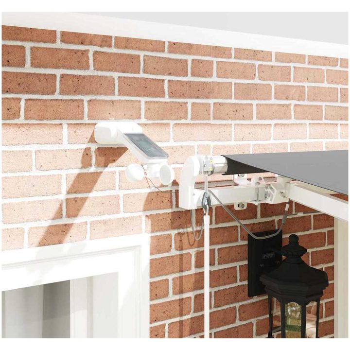 Markisram Vit Aluminium vidaXL 3 x 2,5 m – bild 3