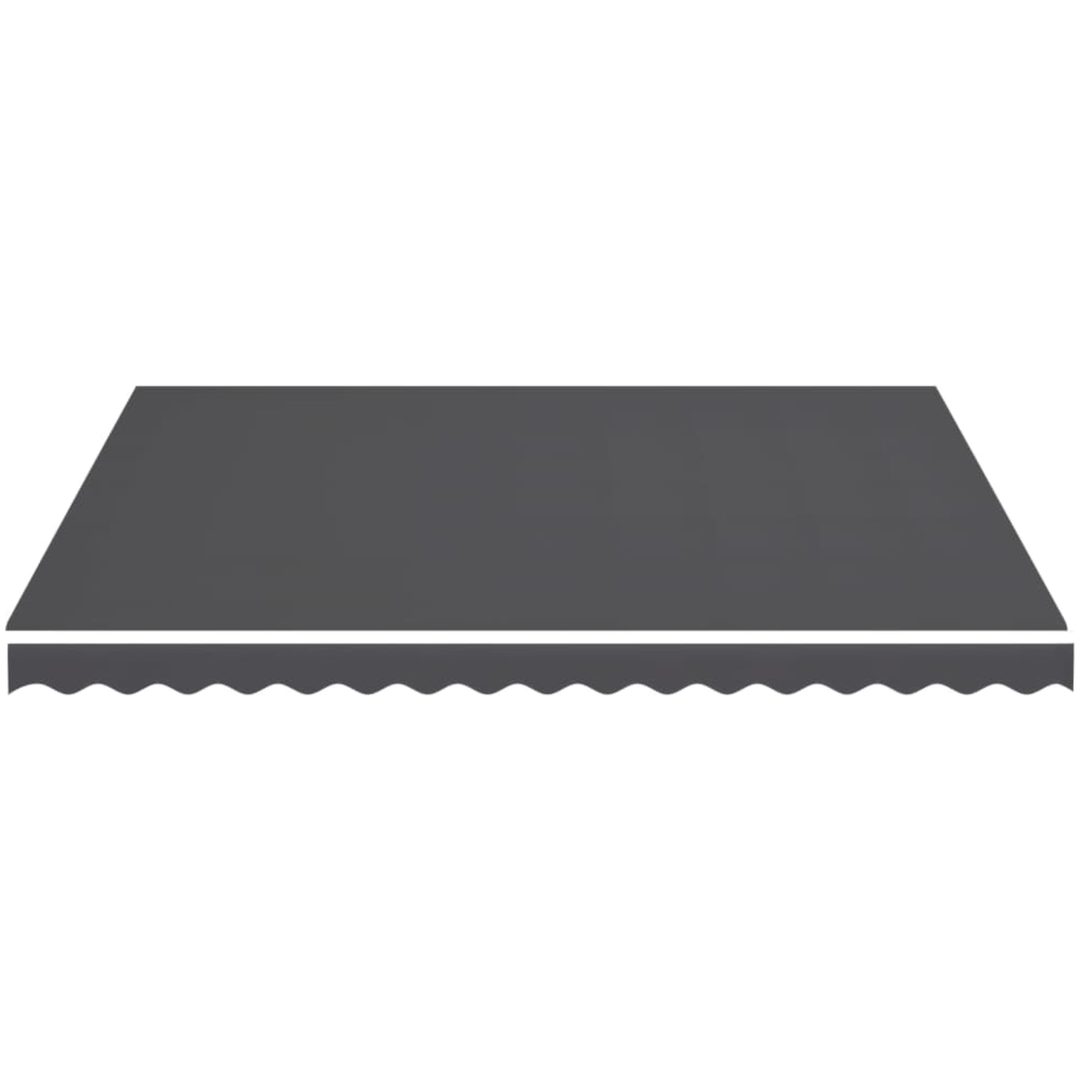 Markisväv antracit vidaXL 400 x 350 cm – bild 3