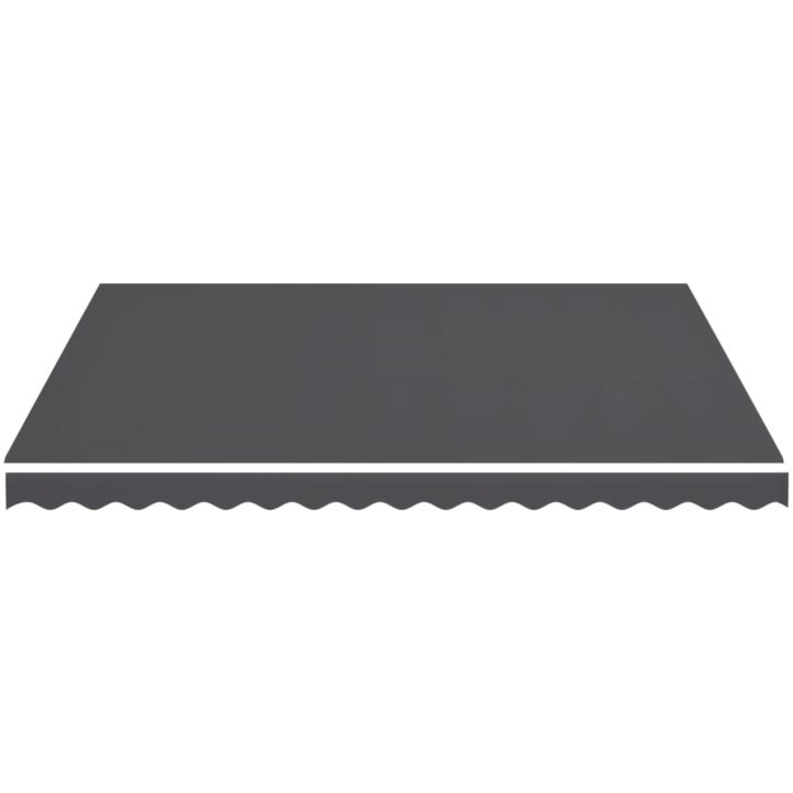 Markisväv antracit vidaXL 400 x 350 cm – bild 3