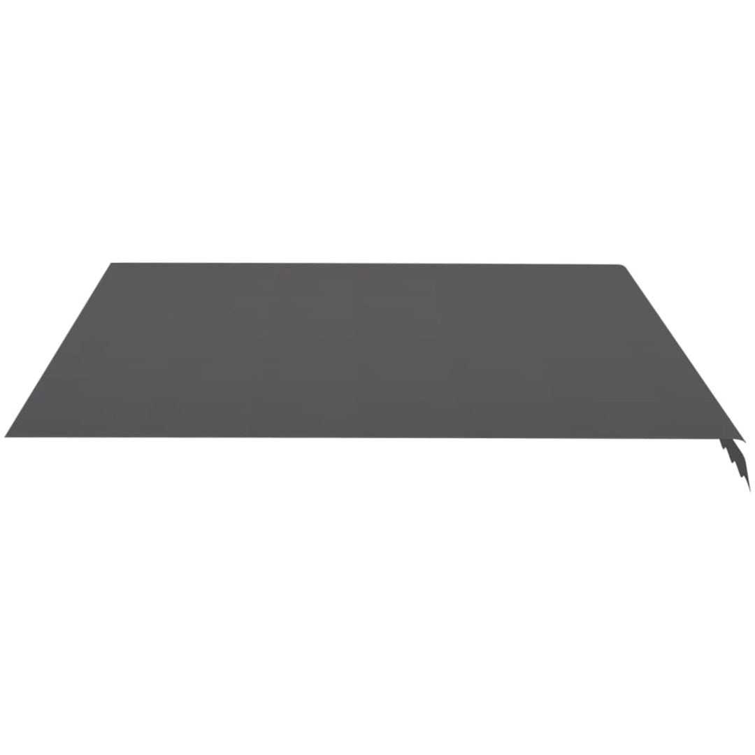 Markisväv antracit vidaXL 400 x 350 cm – bild 4