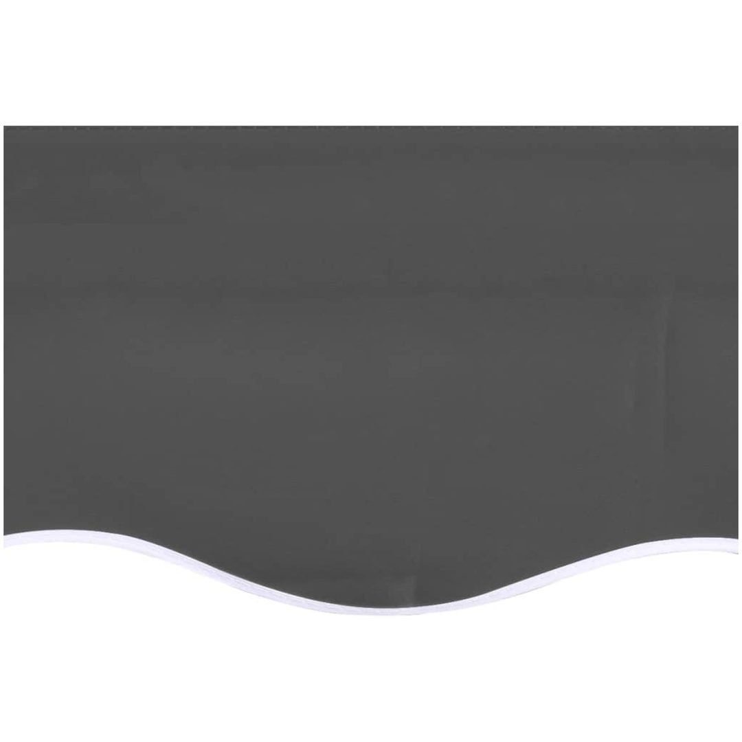 Markisväv antracit vidaXL 400 x 350 cm – bild 5