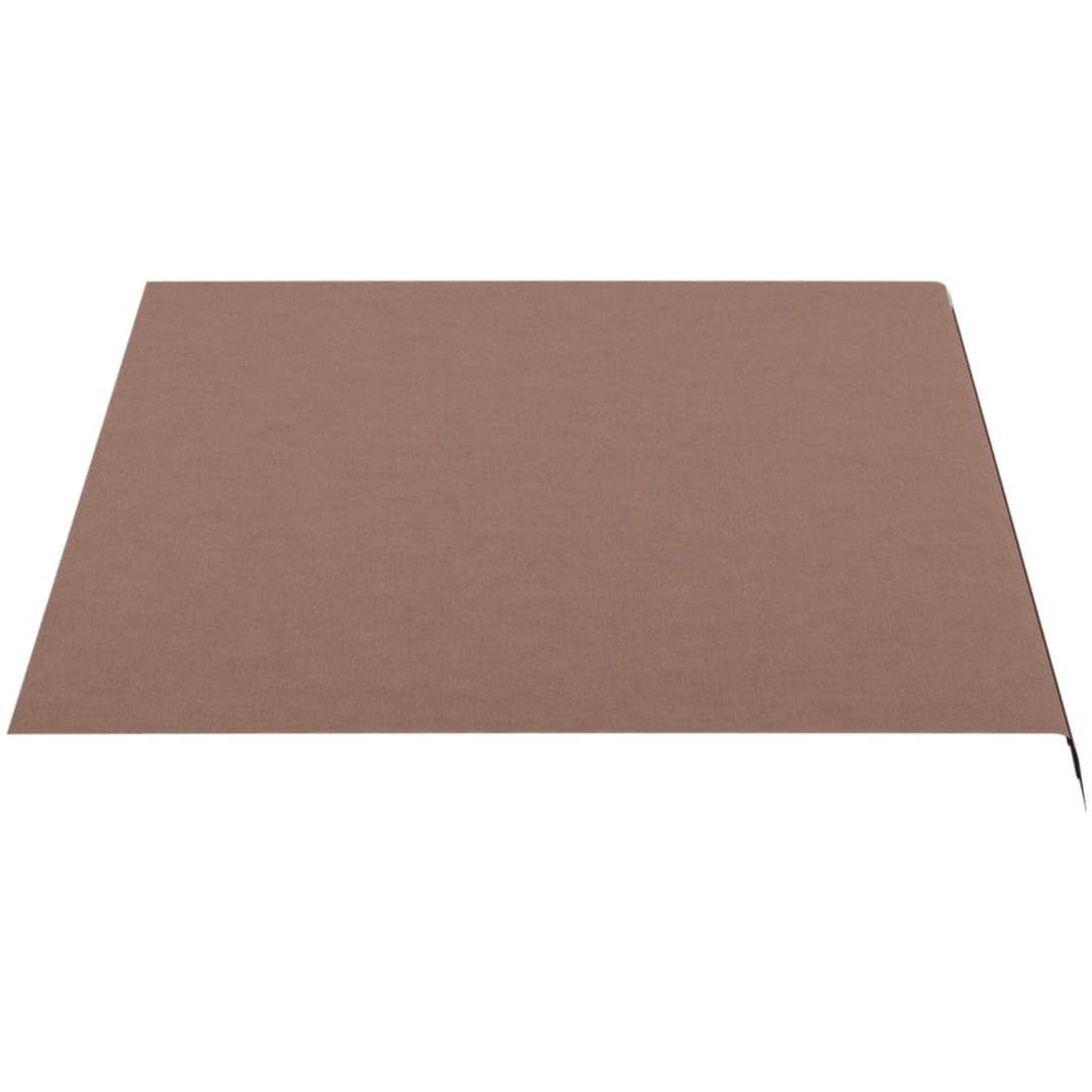 Markisväv brun vidaXL 350 x 250 cm – bild 4