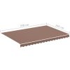 Markisväv brun vidaXL 350 x 250 cm – miniatyr 6