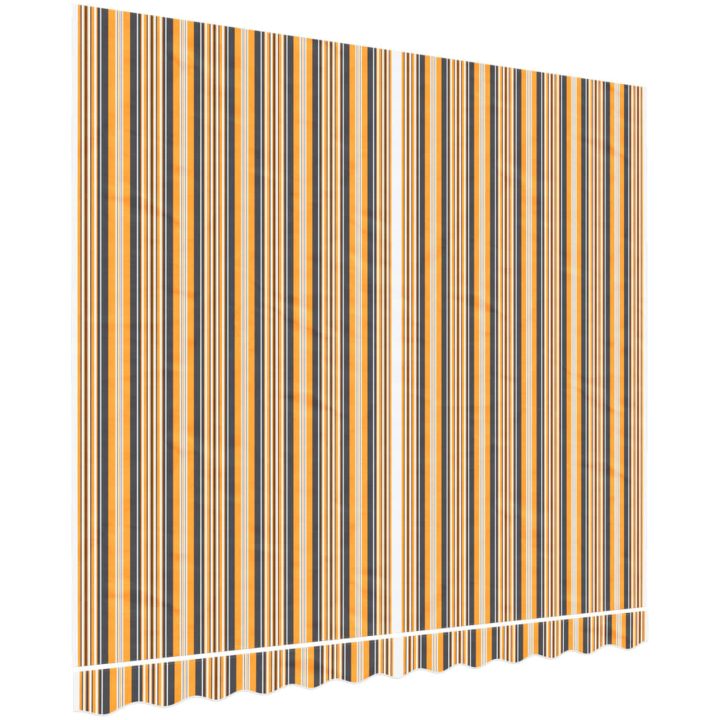 Markisväv flerfärgad randig vidaXL 300 x 250 cm – bild 2