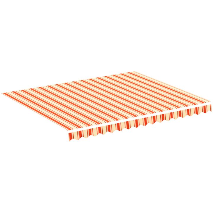 Markisväv gul och orange vidaXL 300 x 250 cm – bild 2