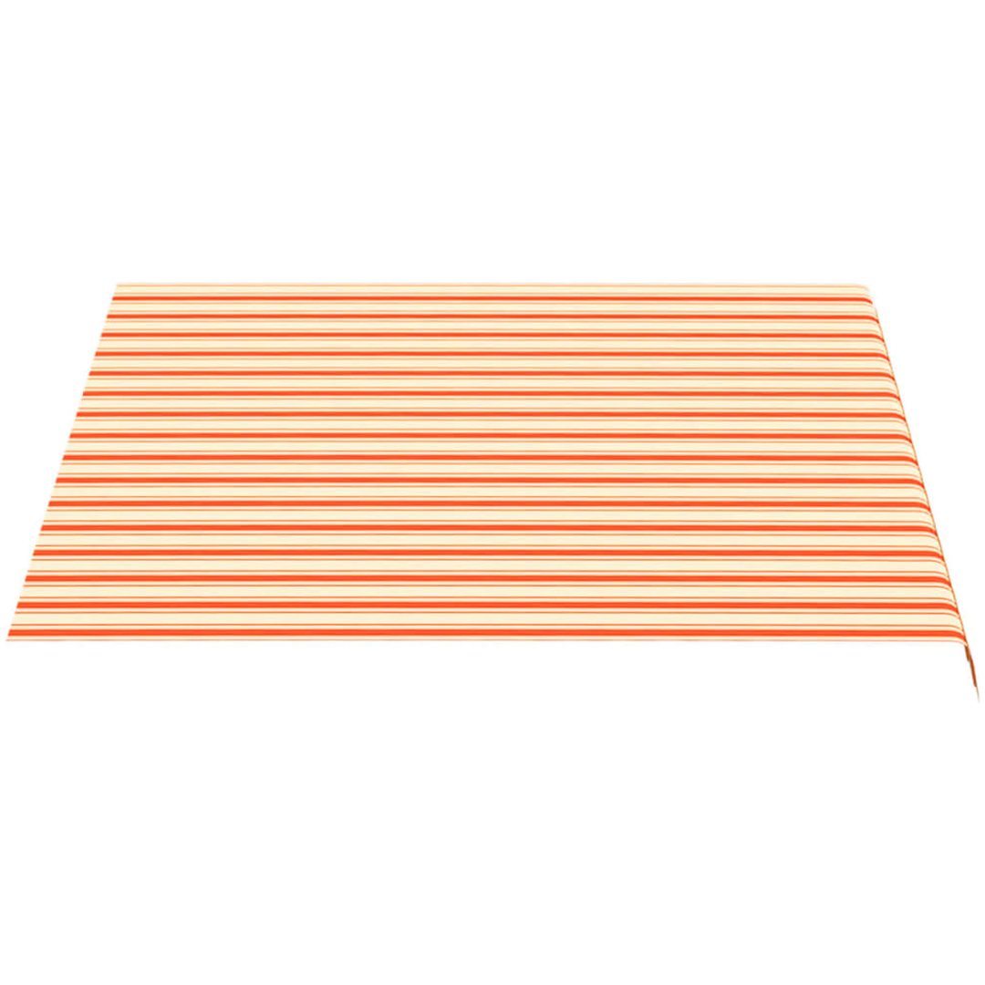 Markisväv gul och orange vidaXL 300 x 250 cm – bild 3