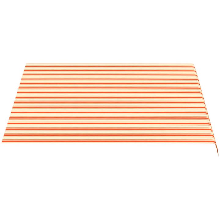 Markisväv gul och orange vidaXL 300 x 250 cm – bild 3