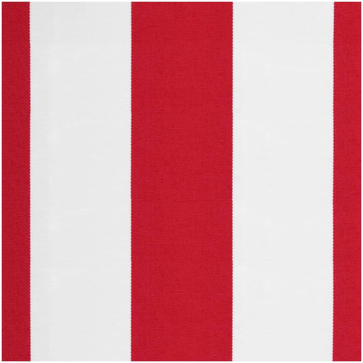 Markisväv röd och vit randig vidaXL 300 x 250 cm – bild 6