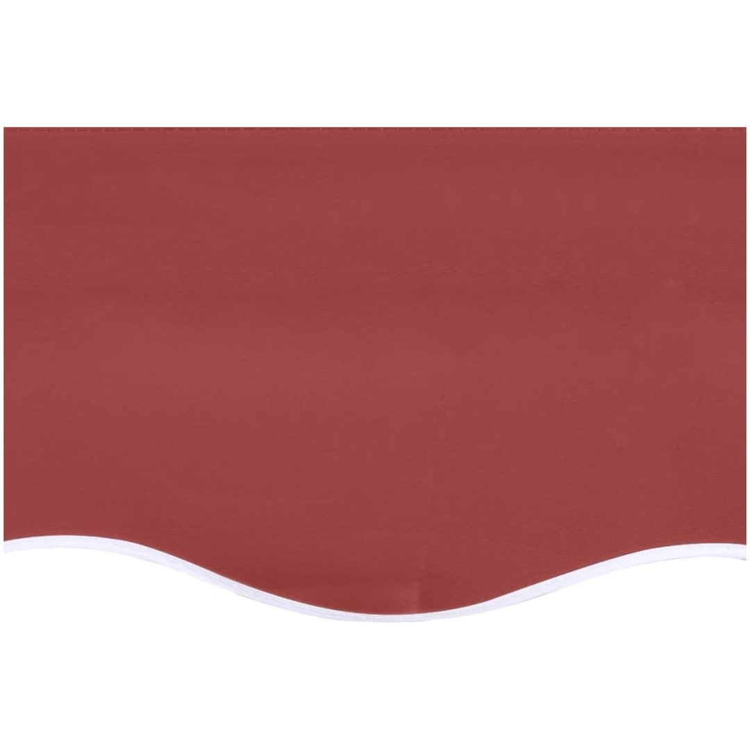 Markisväv vinröd vidaXL 300 x 250 cm – bild 5