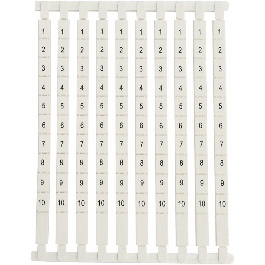 Märkkarta, 101-150, 100 st MALMBERGS