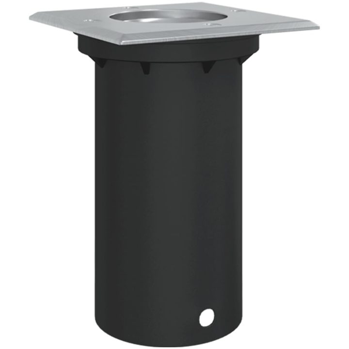 Marklampa för utomhusbruk kvadrat svart 10,5x10,5cm aluminium vidaXL – bild 2