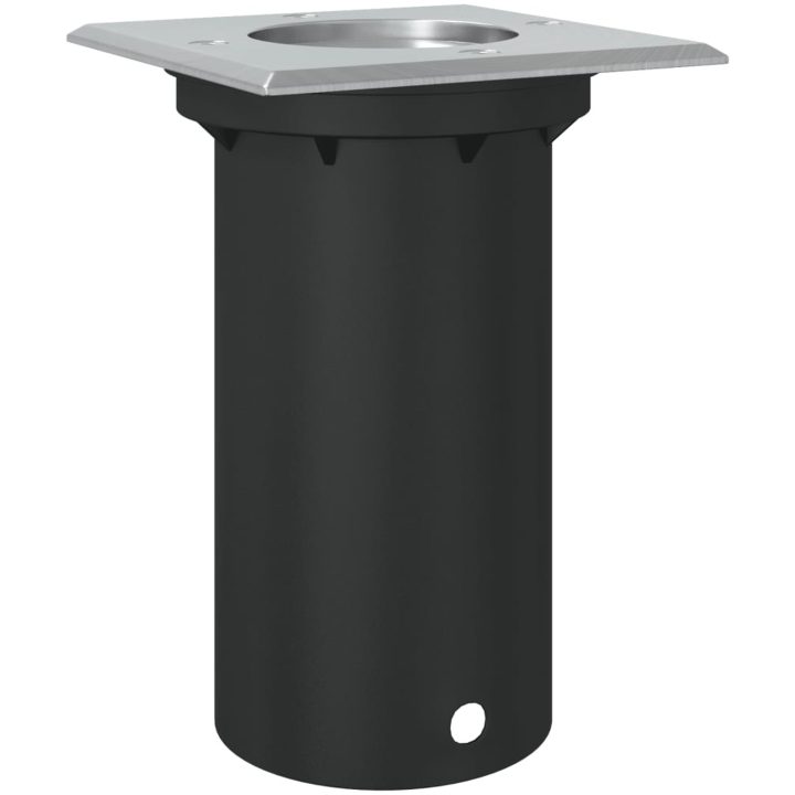 Marklampa för utomhusbruk kvadrat svart 10,5x10,5cm aluminium vidaXL – bild 6