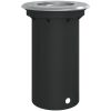 Marklampa för utomhusbruk rund svart 10,5x10,5cm aluminium vidaXL – miniatyr 2
