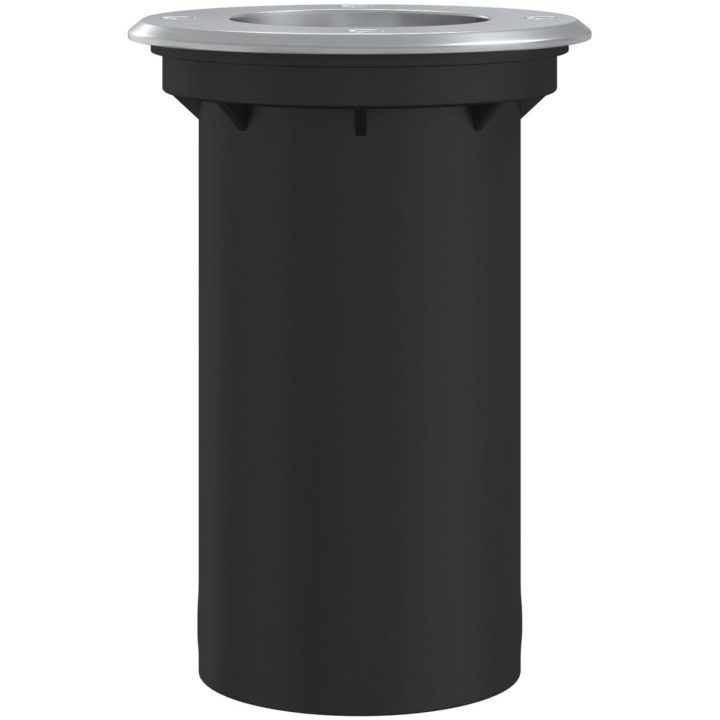 Marklampa för utomhusbruk rund svart 10,5x10,5cm aluminium vidaXL – bild 4