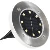 Marklampor soldrivna 8 st LED varmvit vidaXL – miniatyr 4