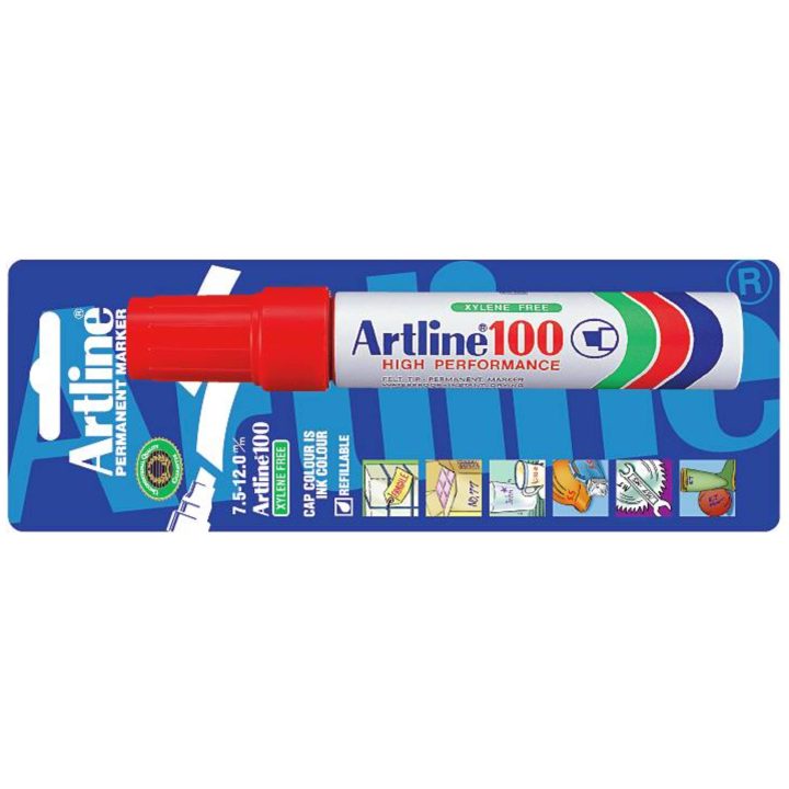 Märkpenna 100 ARTLINE MÄRKPENNA ARTLINE 100-SVART – bild 2