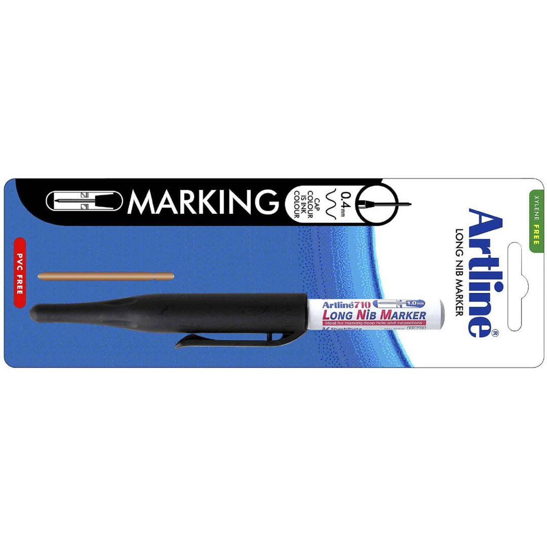 Märkpenna 710 Svart ARTLINE MÄRKPENNA L.SPETS 710 SVART SB