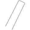 Markpinne U-format 25 st 15x3,5 cm galvaniserat stål vidaXL 15 x 3.5 cm – miniatyr 2