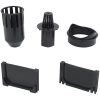 Markrännor 3 st plast 3 m vidaXL 3 m (3 st) – miniatyr 5