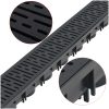 Markrännor plast vidaXL 2 m – miniatyr 2