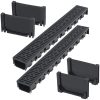 Markrännor plast vidaXL 2 m – miniatyr 1