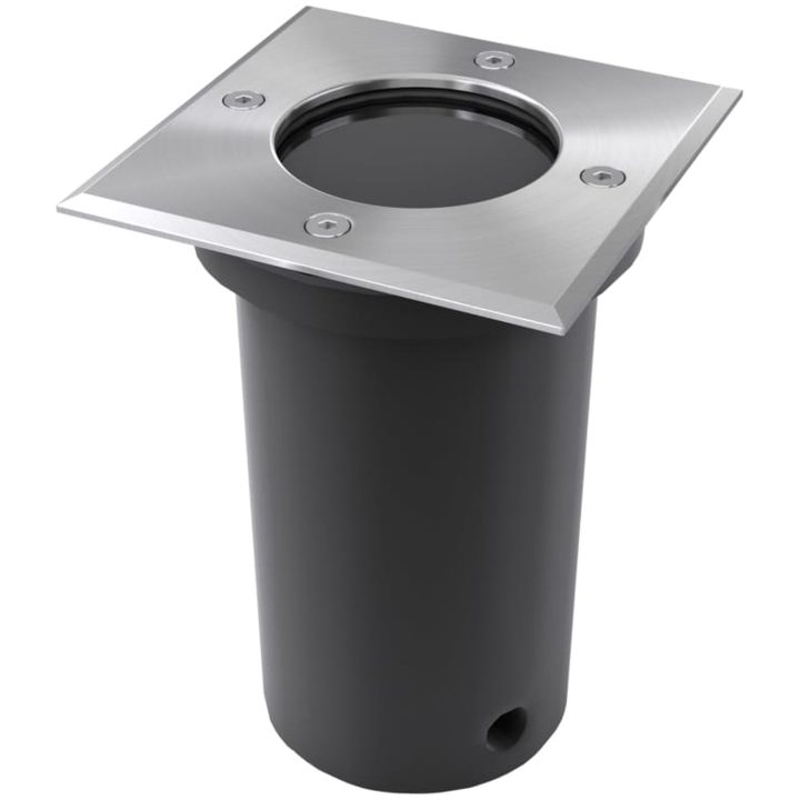 Markspotlights med 3 st fyrkantiga vidaXL – bild 4