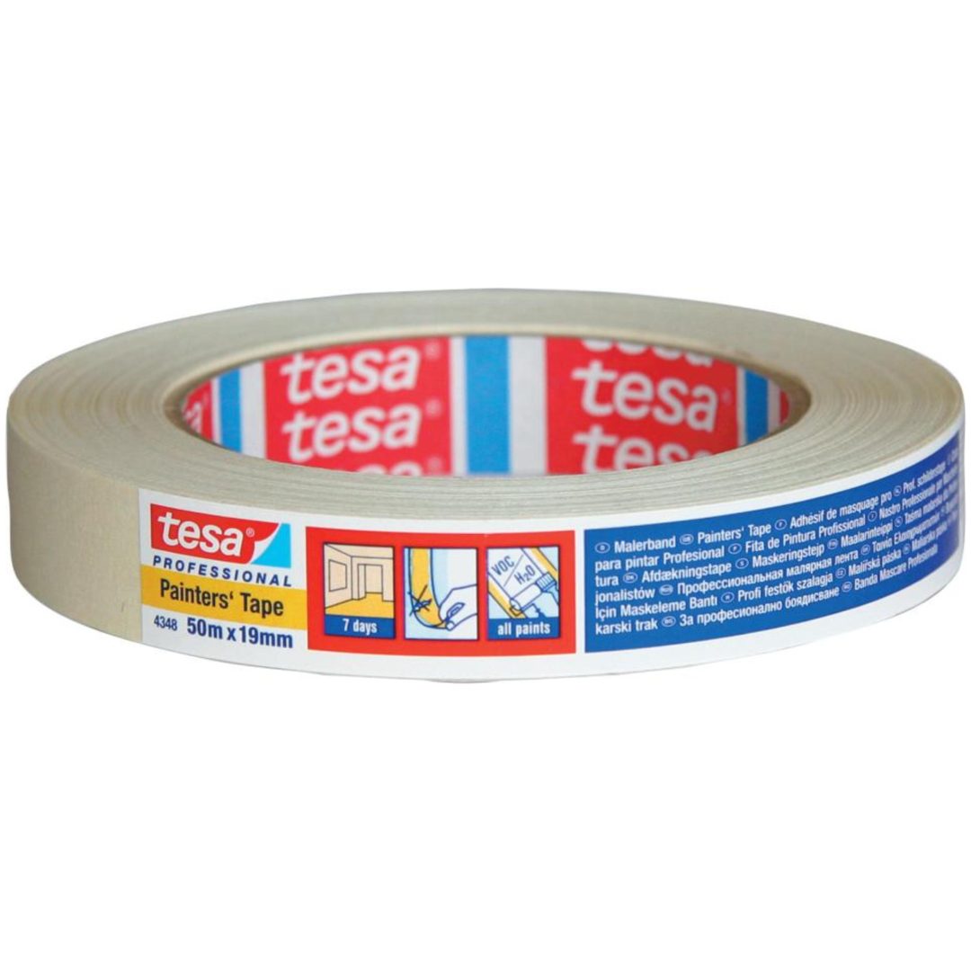 Maskeringstejp 4348 TESA Beige L: 50 m