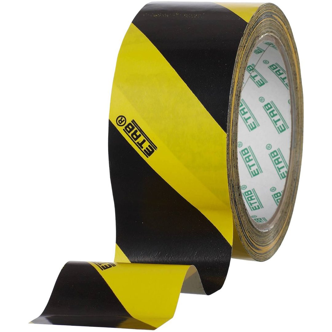 Maskeringstejp fasad 92 GS ETAB TEJP FASAD VARNING 50MMX33M – bild 2