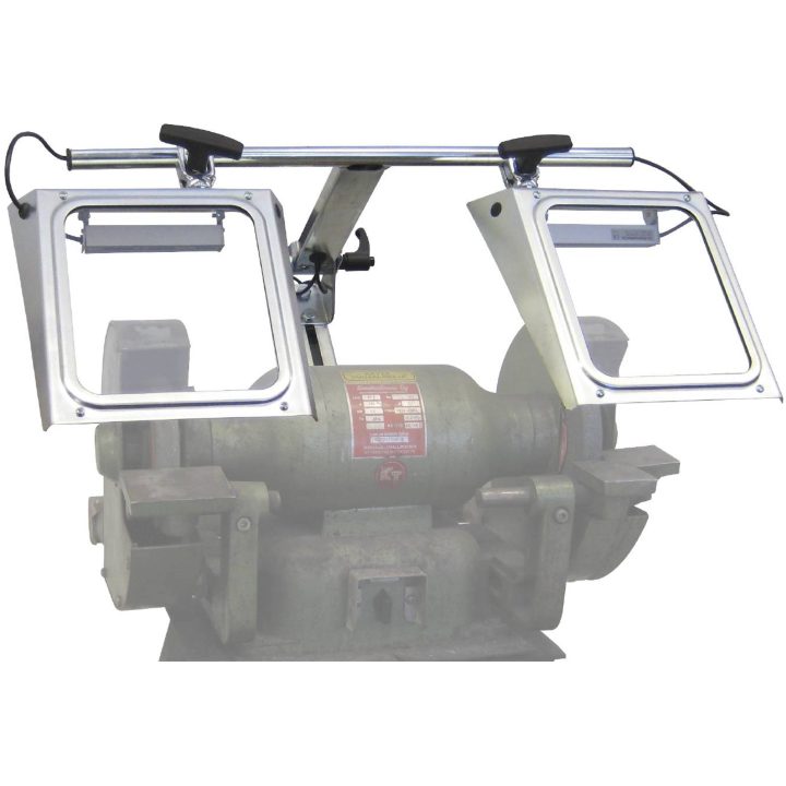 Maskinskydd för slipmaskin Finnsafety SLIPMASKINSK NKS-201-KO-PC-LED – bild 2