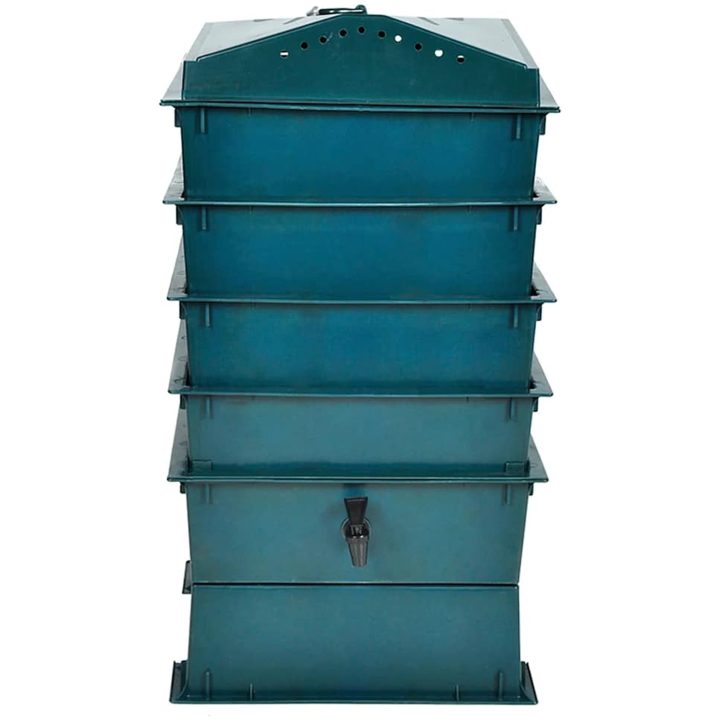 Maskkompost 4 brickor 42x42x60 cm vidaXL – bild 2