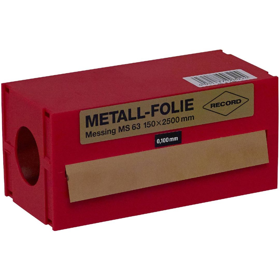 Mässingsfolierullar 150x2500 mm MÄSSINGFOLIE 1693-0.050