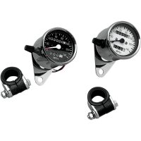 Mätare Mini Mekanisk Hastighetsmätare 2.4" DRAG SPECIALTIES
