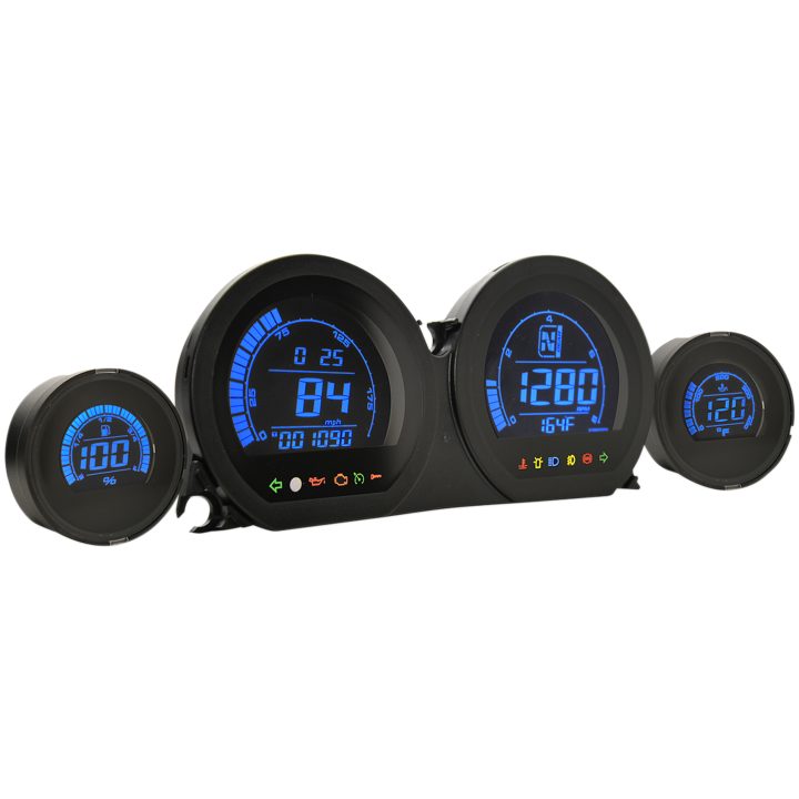 Mätarkit Hd-03l Fyra-delars Led Elektronisk KOSO NORTH AMERICA – bild 3