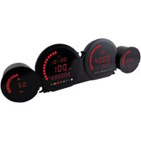 Mätarkit Hd-03l Fyra-delars Led Elektronisk KOSO NORTH AMERICA