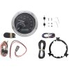 Mätarsystem MVX Series Analog Krom Grå Vit DAKOTA DIGITAL SPEEDO FATBOB BLK/GRY/CH – miniatyr 2