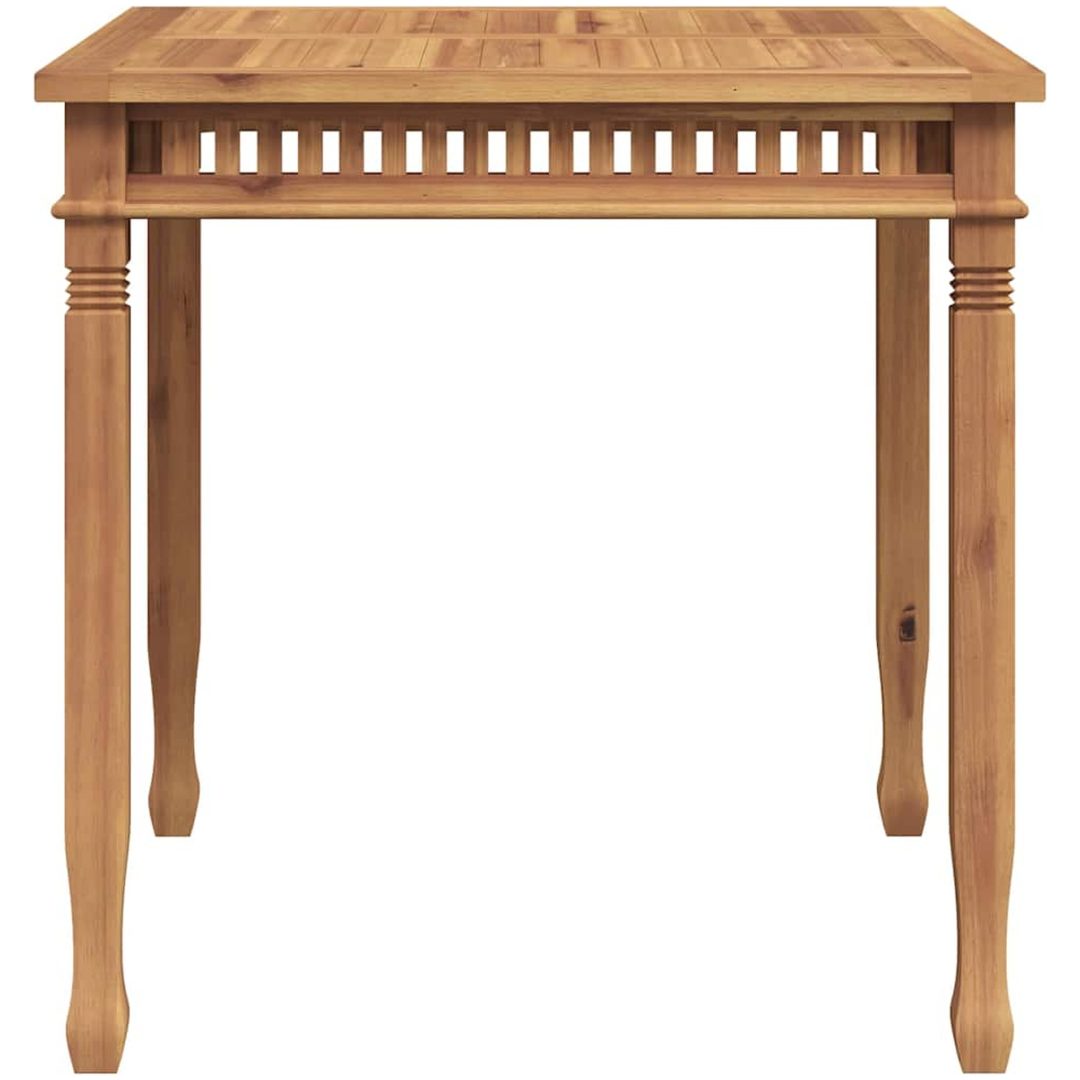 Matbord 80x80x80 cm massiv teak vidaXL – bild 5