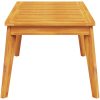 Matbord för trädgården 100x55x45 cm massivt akaciaträ vidaXL – miniatyr 8