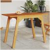 Matbord för trädgården 110x56x75 cm massivt akaciaträ vidaXL – miniatyr 1