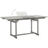 Matbord för trädgården (120-170)x80x75 cm massiv akaciaträ vidaXL 170 x 80 x 75 cm – miniatyr 4