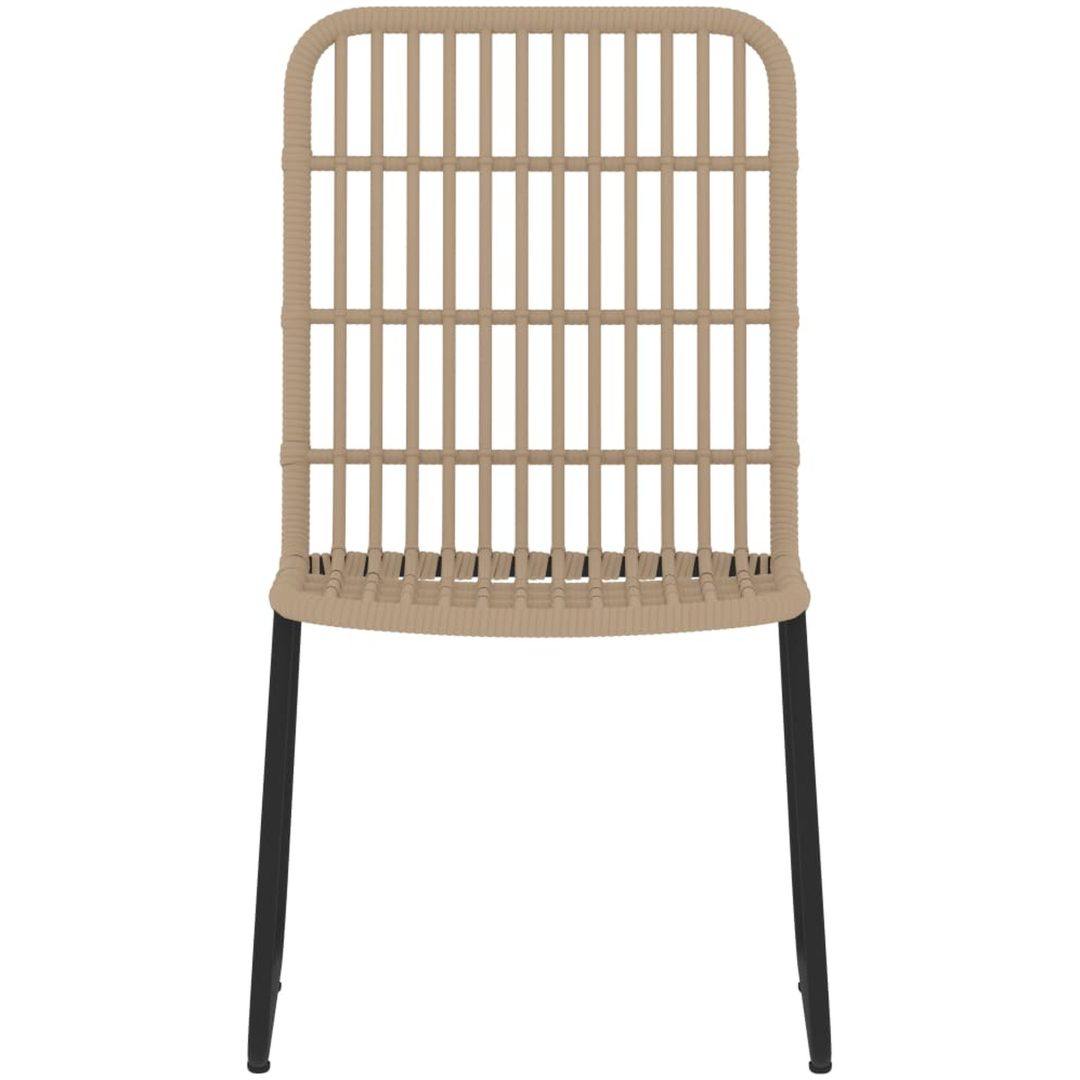 Matgrupp för trädgården 3 delar ek vidaXL 80 cm table length – bild 4