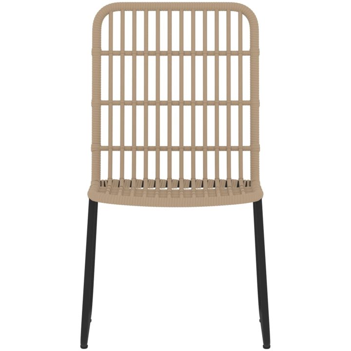 Matgrupp för trädgården 3 delar ek vidaXL 80 cm table length – bild 4