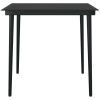 Matgrupp för trädgården 3 delar ek vidaXL 80 cm table length – miniatyr 6