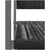 Matgrupp för trädgården 3 delar konstrotting & stål vidaXL 80 cm table length – miniatyr 7