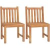 Matgrupp för trädgården 3 delar massiv teak vidaXL 110 cm bordslängd – miniatyr 4