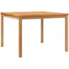 Matgrupp för trädgården 3 delar massiv teak vidaXL 110 cm bordslängd – miniatyr 8