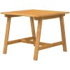 Matgrupp för trädgården 3 delar massivt akaciaträ vidaXL 88 cm table length – miniatyr 3